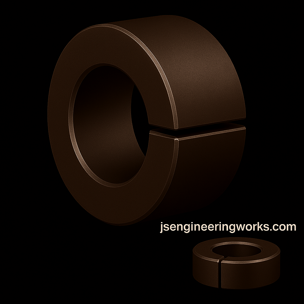 High-tension locking collar for precise axial positioning manufactured by JSE